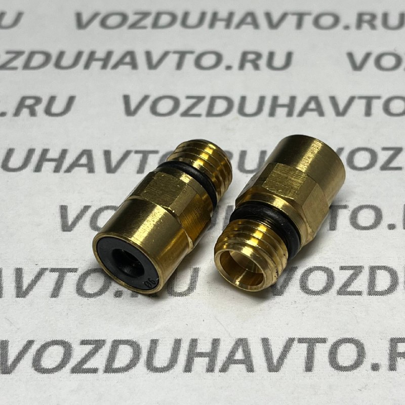 Фитинг прямой 06-М12 Camozzi 9512