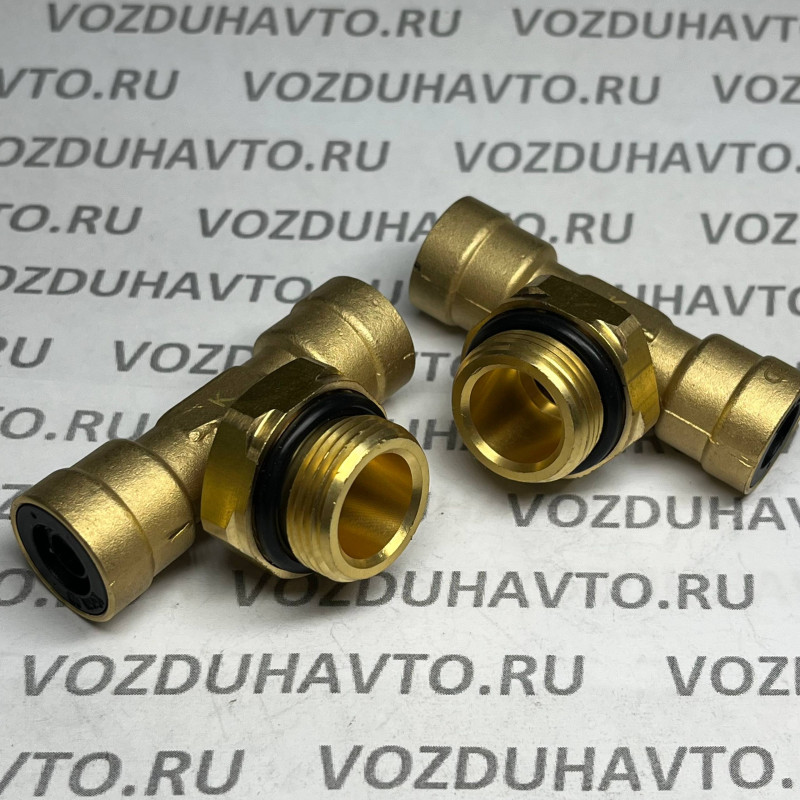 Фитинг тройник 12 -М22 -12 Camozzi C9412 (НОВАЯ СЕРИЯ)