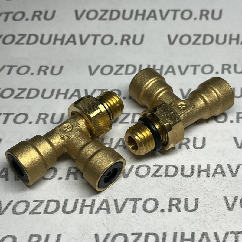 Фитинг тройник 08-08-М12 Camozzi C9422 (НОВАЯ СЕРИЯ)