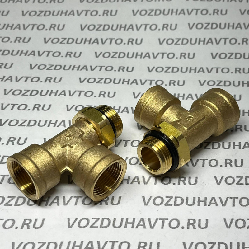 Тройник М22 - М22вн - М22вн Camozzi D2072