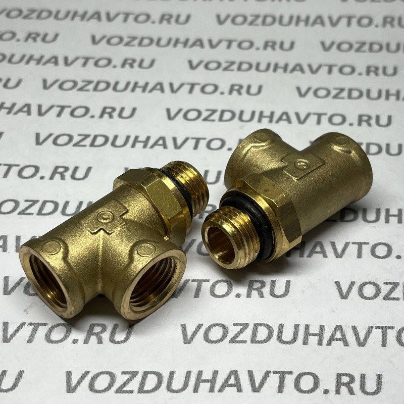 Тройник М16 - М16вн - М16вн Camozzi D2072