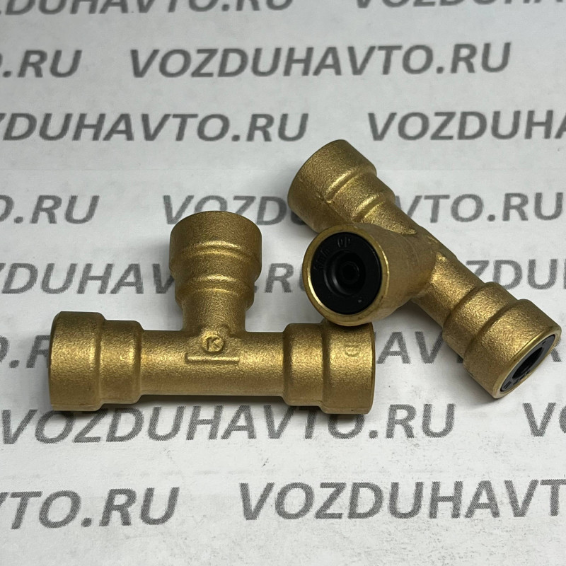 Фитинг тройник 06-06-06 Camozzi C9540 (НОВАЯ СЕРИЯ)