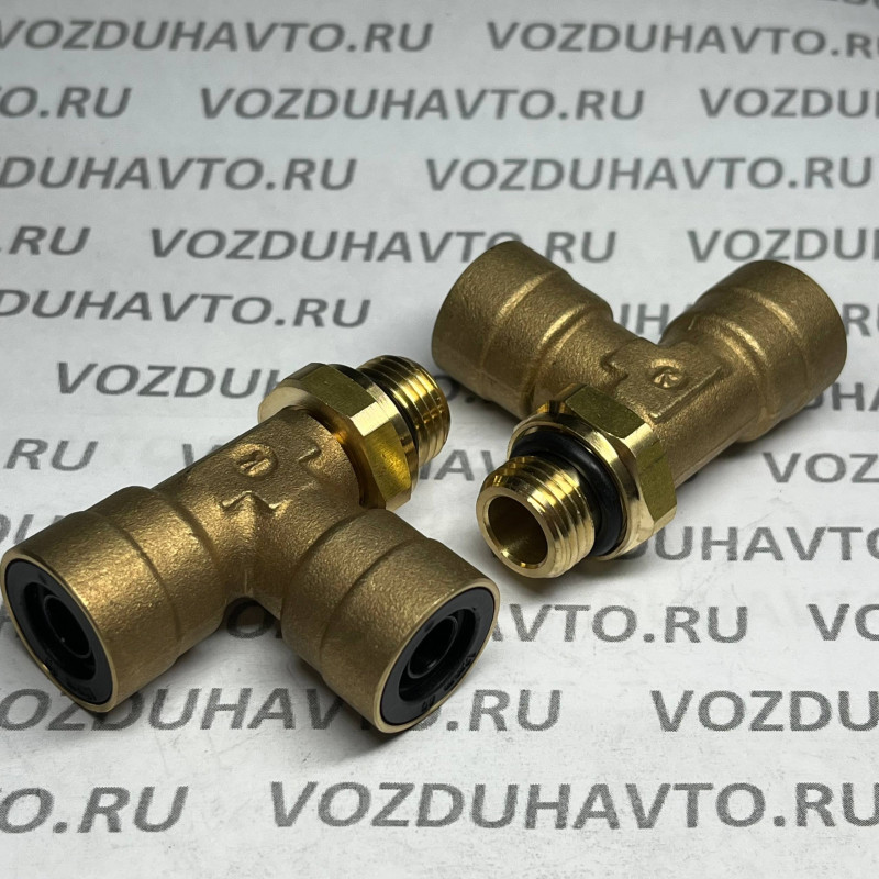 Фитинг тройник 12 -12 -М16 Camozzi С9422 (НОВАЯ СЕРИЯ)