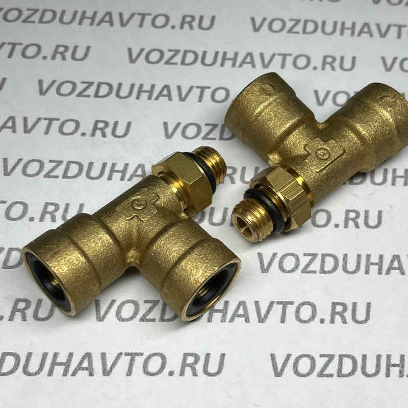 Фитинг тройник 12 -12 -М12 Camozzi 9422/D6422