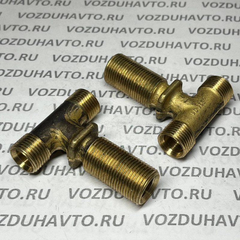 Тройник М18 х М20 х М18 голый (864826)