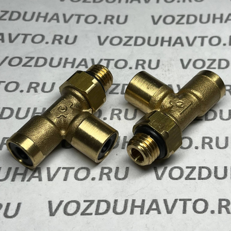 Фитинг тройник 06-06-М12 Camozzi 9422