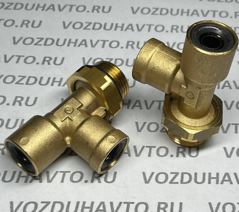Фитинг тройник 12 -12 -М22 Camozzi 9422/D6422