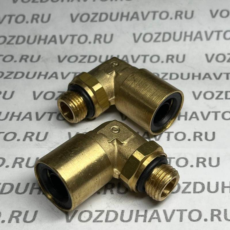 Фитинг угловой 16-М16 Camozzi 9502