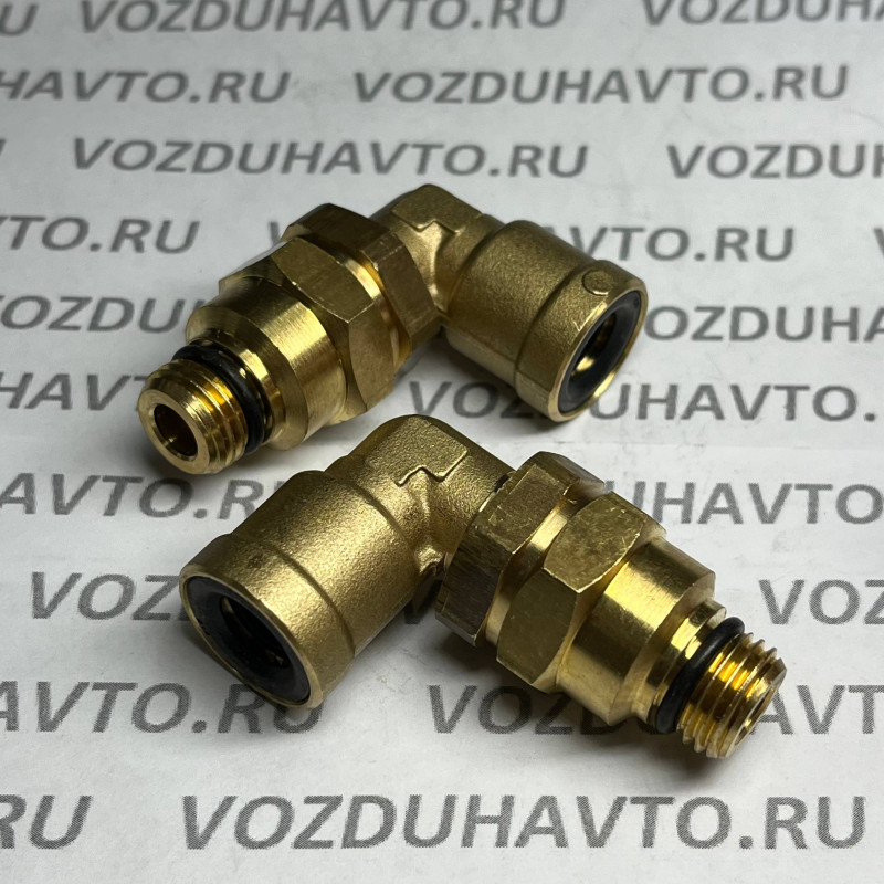 Фитинг угловой 12-М14 Camozzi 9502/D6502