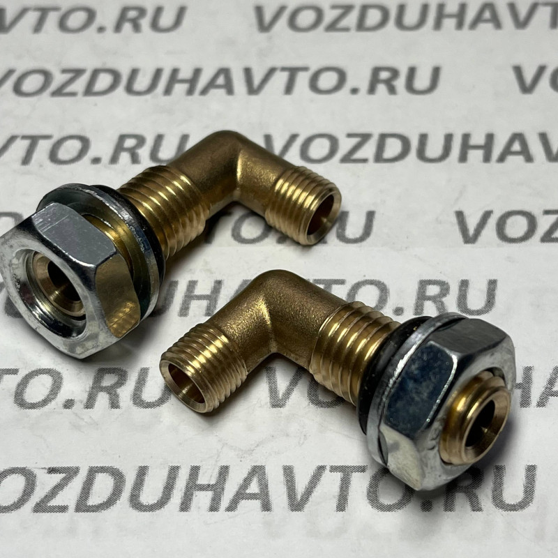 Угольник М10 х М12 (861328) (горного тормоза) (КИТАЙ)