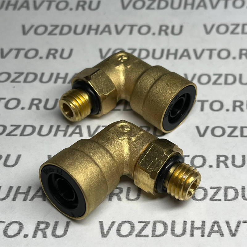 Фитинг угловой 12-М12 Camozzi C9502 (НОВАЯ СЕРИЯ)