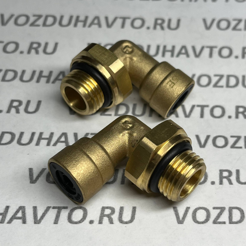 Фитинг угловой 08-М16 Camozzi C9502 (НОВАЯ СЕРИЯ)