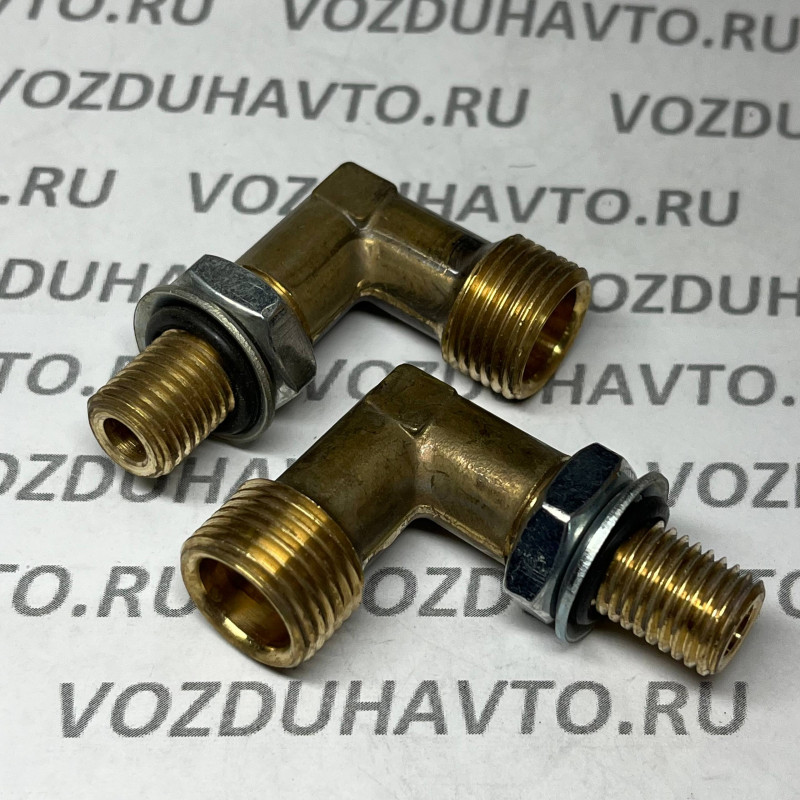 Угольник М12 х М18 в сборе