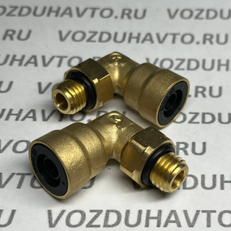 Фитинг угловой 10-М12 Camozzi C9502 (НОВАЯ СЕРИЯ)