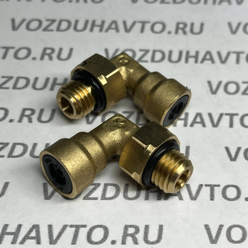 Фитинг угловой 06-М12 Camozzi C9502 (НОВАЯ СЕРИЯ)