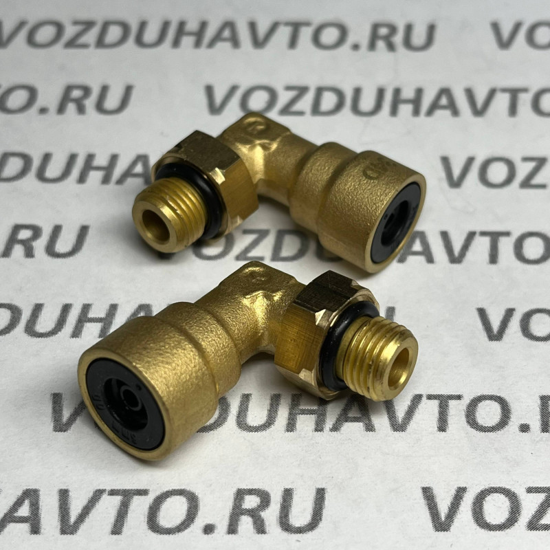 Фитинг угловой 08-М10*1 Camozzi C9502 (НОВАЯ СЕРИЯ)