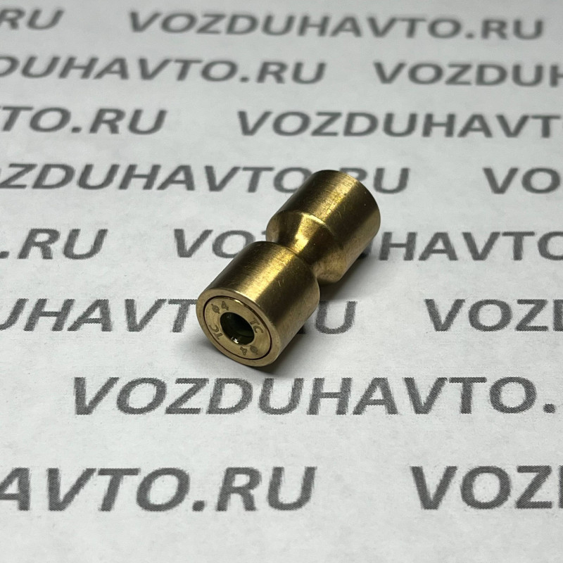 Фитинг прямой 04-М10*1 ТИСКОН (РОССИЯ) (аналог Camozzi D6512)