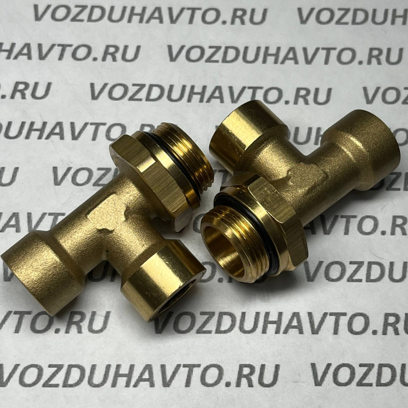 Фитинг тройник 12 -12 -М22 ТИСКОН (РОССИЯ) (аналог Camozzi 9422)