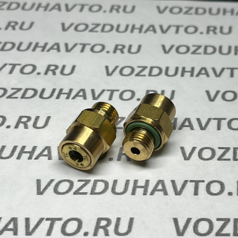 Фитинг прямой 04-04 ТИСКОН (РОССИЯ) (аналог Camozzi 6580)