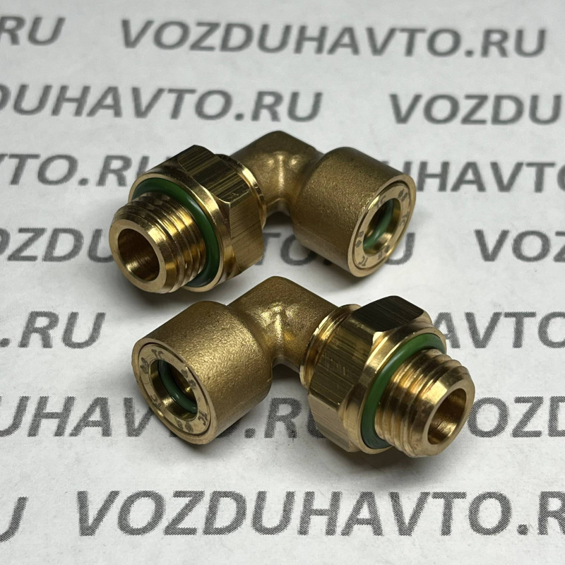 Фитинг угловой 08-М14 ТИСКОН (РОССИЯ) (аналог Camozzi 9502)