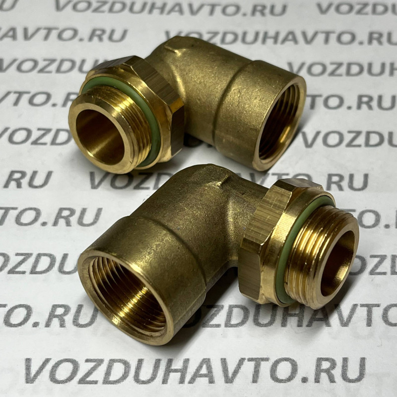 Угольник М22 х М22 вн ТИСКОН (РОССИЯ) аналог Camozzi D2022