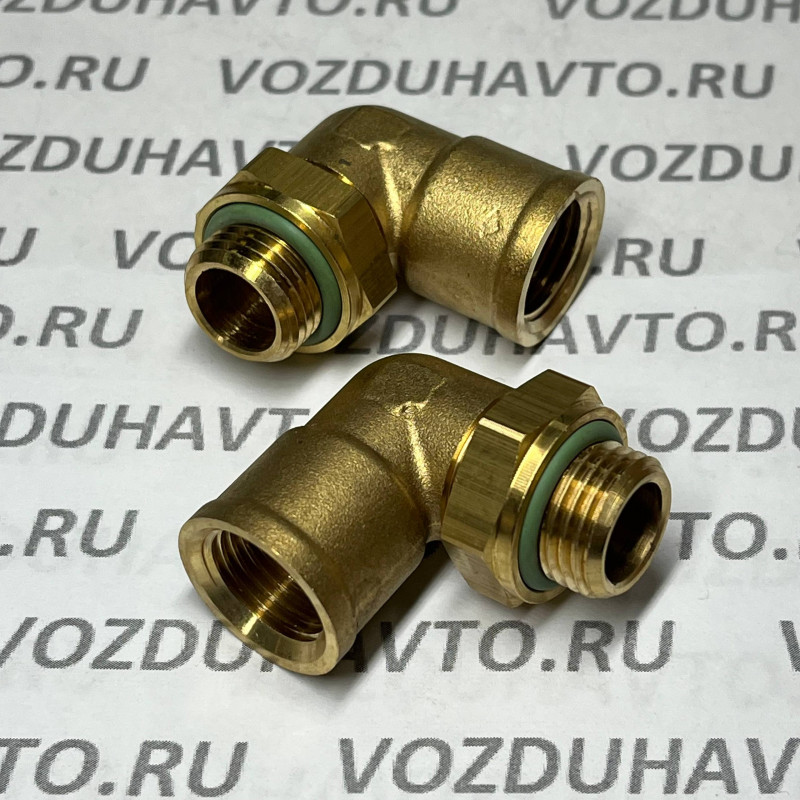 Угольник М16 х М16вн ТИСКОН (РОССИЯ) аналог Camozzi D2022