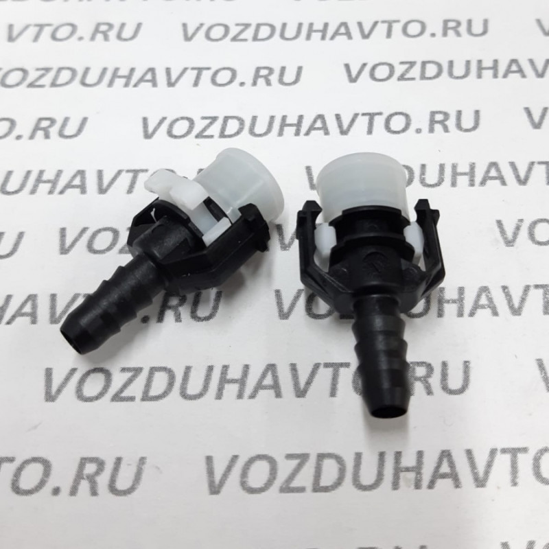 Фитинг наконечник пластик Ф 8 прямой/конектор быстросъем/конвейерный