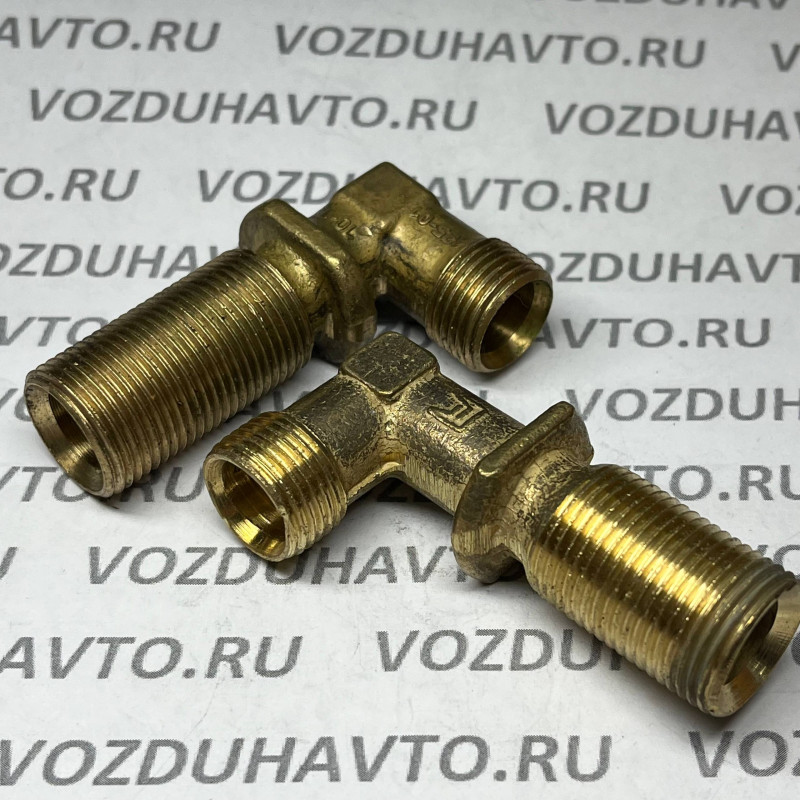 Угольник М18 х М20 голый