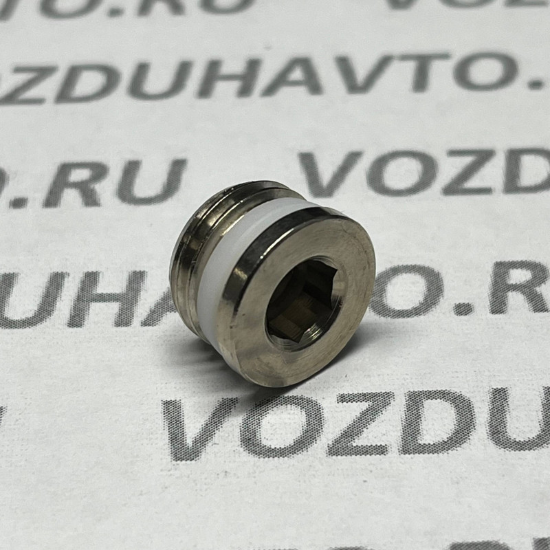 Заглушка 1/4 Camozzi S2610 (под шестигранник)